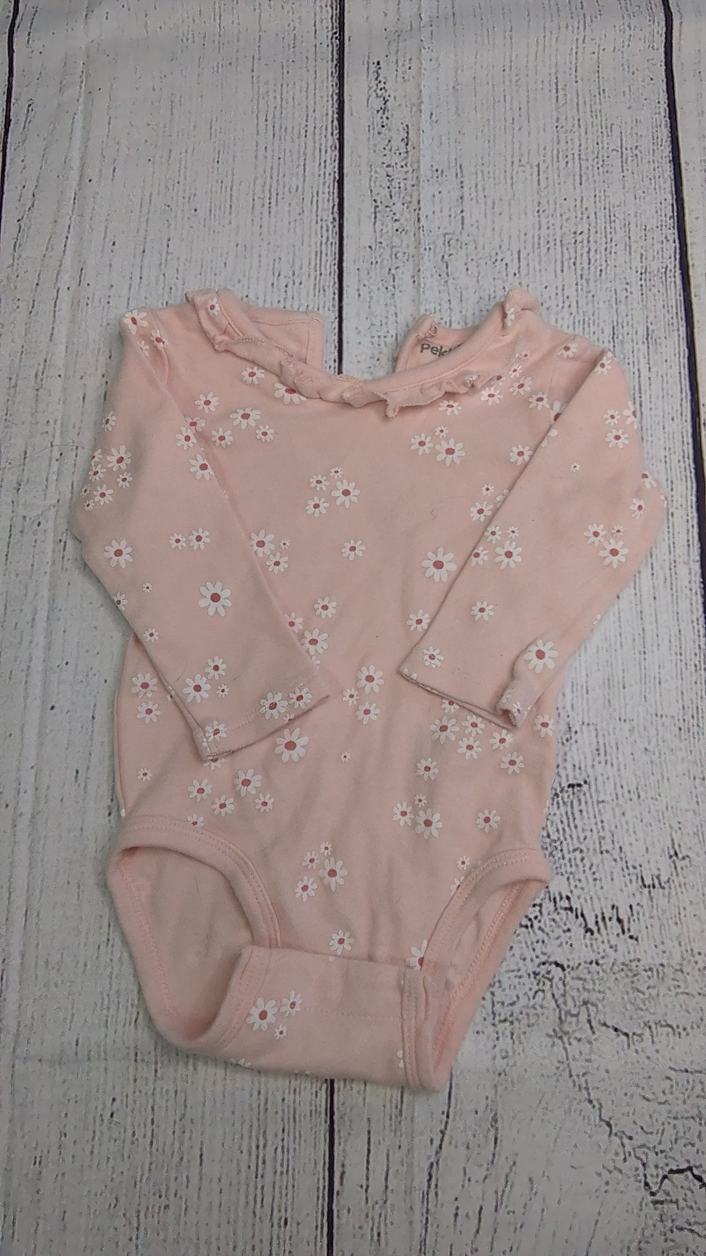 Flower Onesie - 6mo