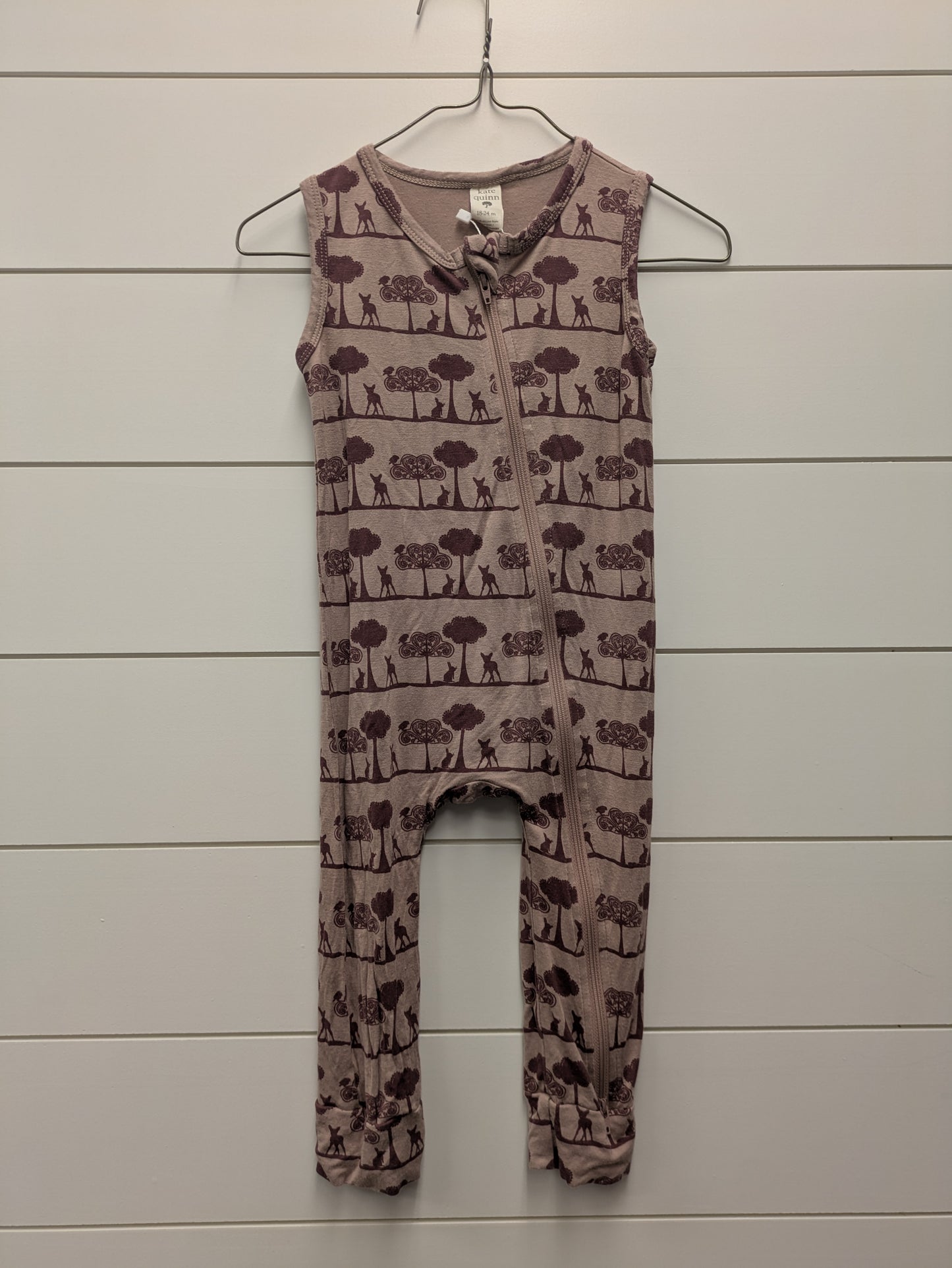 KATE QUINN Bamboo ROMPER - *WT* - 24mo