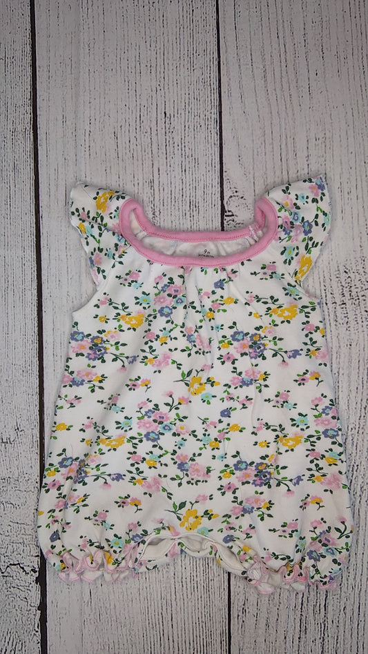 Floral Romper - 9mo