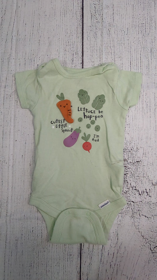 Veggie Onesie - 3mo