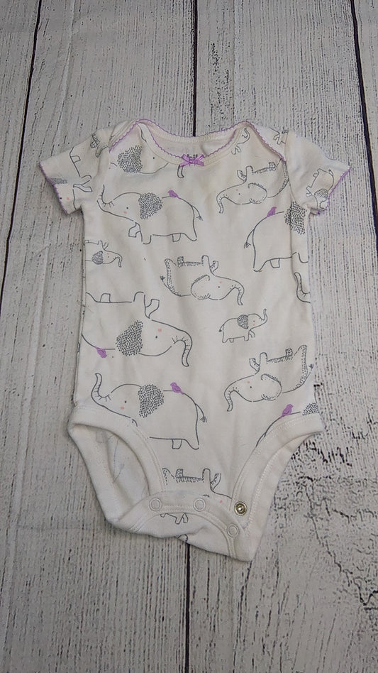 Carters Elephant Onesie - 6mo