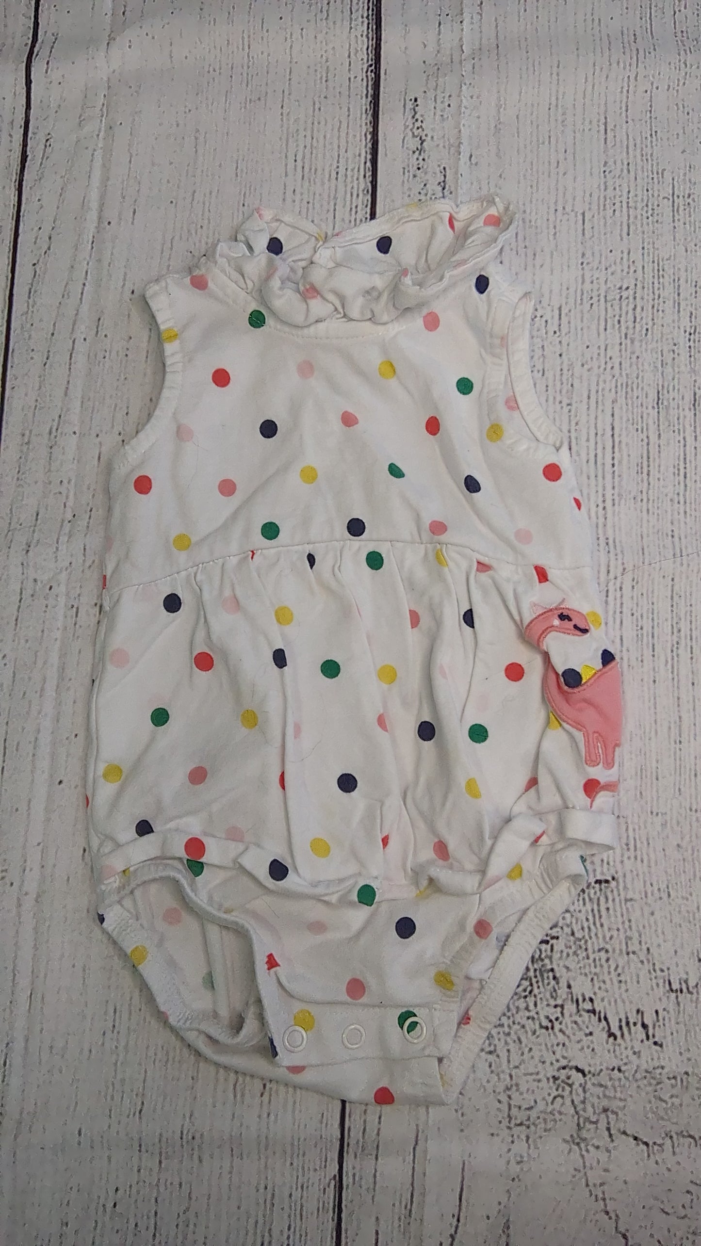 Carters Dino Romper - 9mo