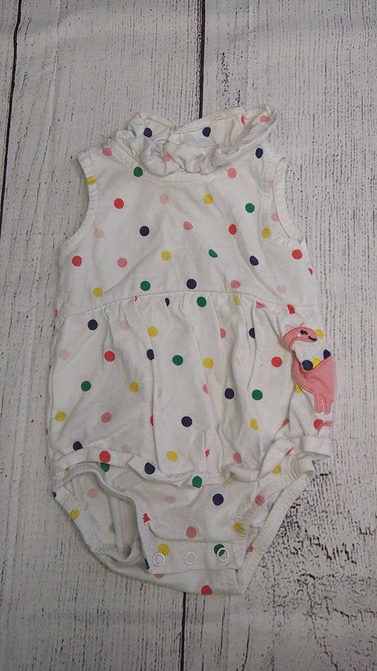 Carters Dino Romper - 9mo