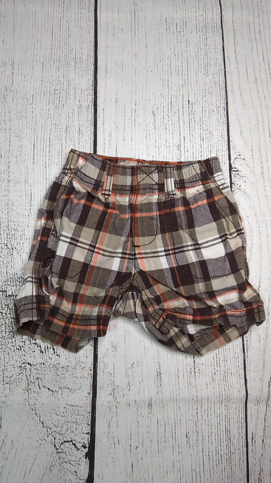 Carters Plaid Shorts - 9mo