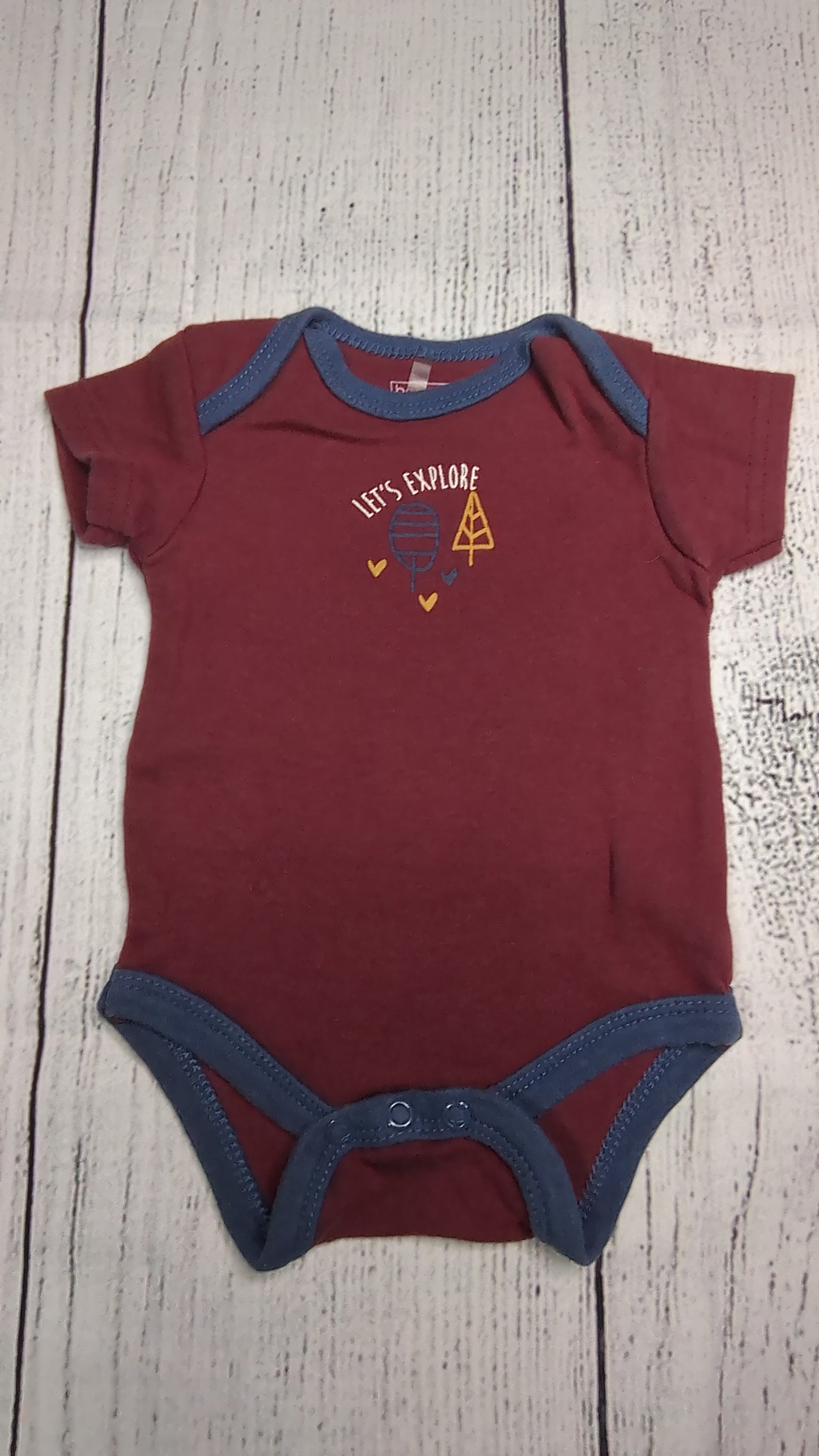 Explore Short Sleeve Onesie - 3mo